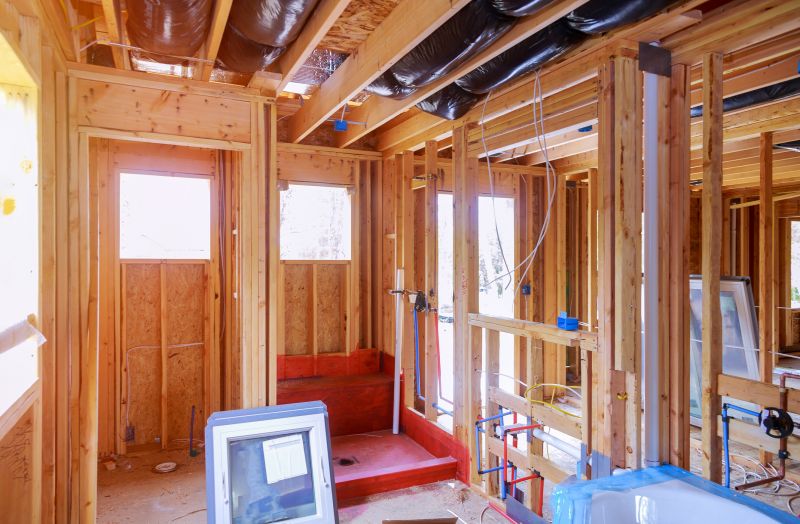 Home Addition Framing in Conroe, TX